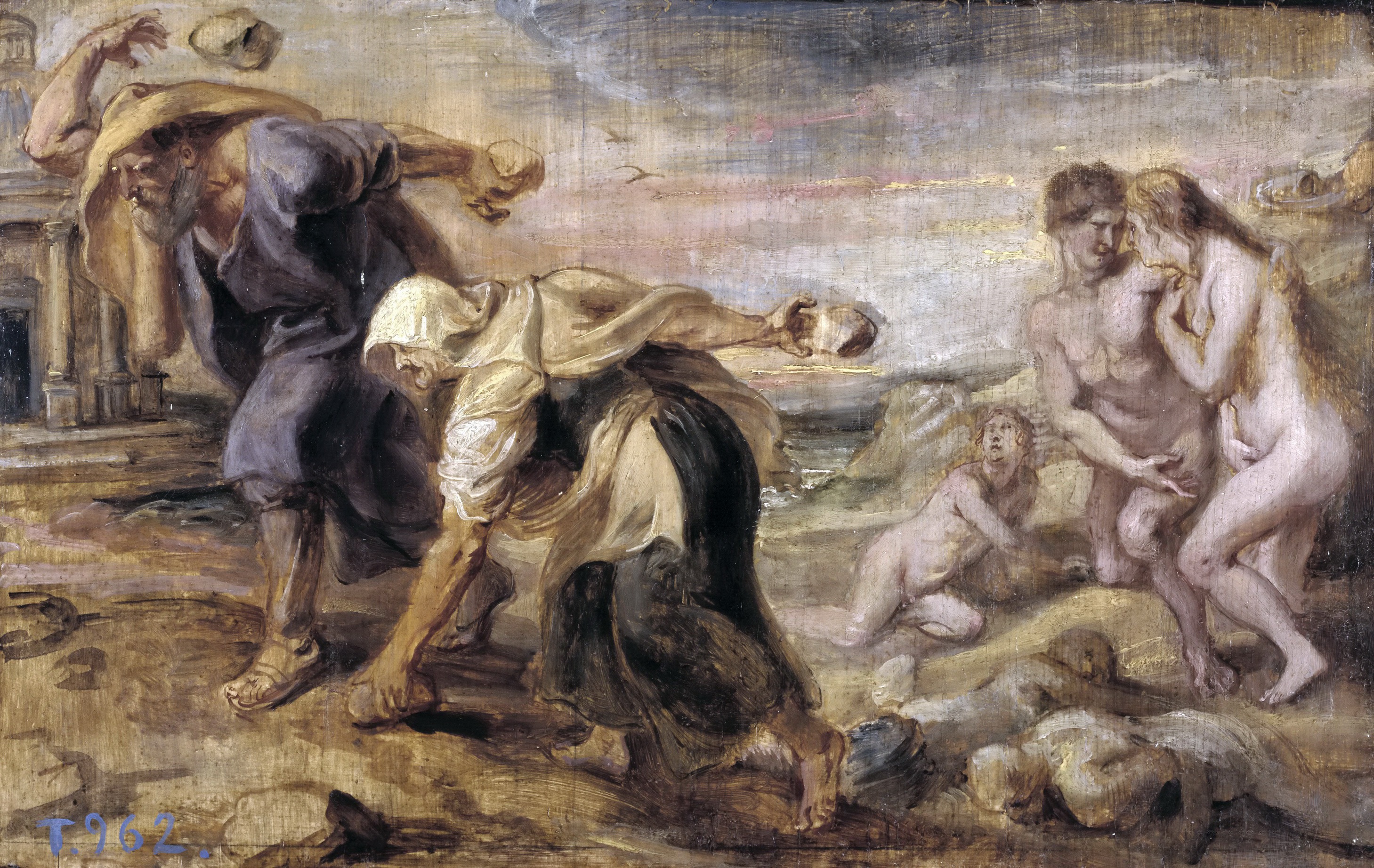 Deucalion and Pyrrha